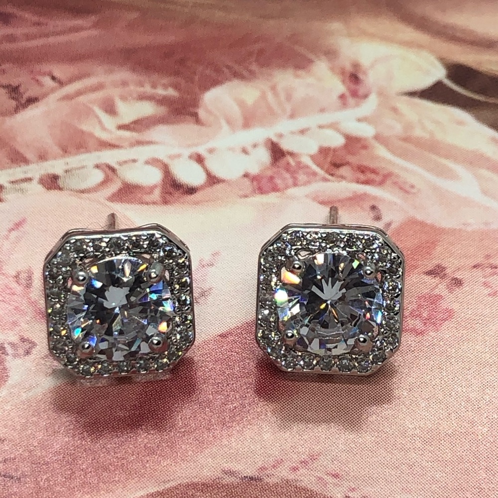 Sterling Silver 925 CZ - Picture 2 of 4